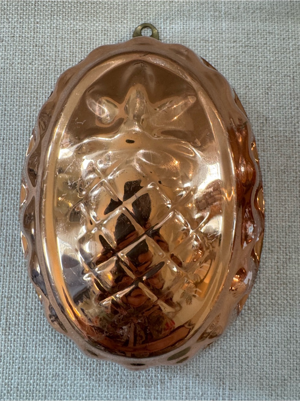 Vintage Copper Molds Kitchen Decor Rooster ๐ & Pineapple ๐ - Picture 2 of 6